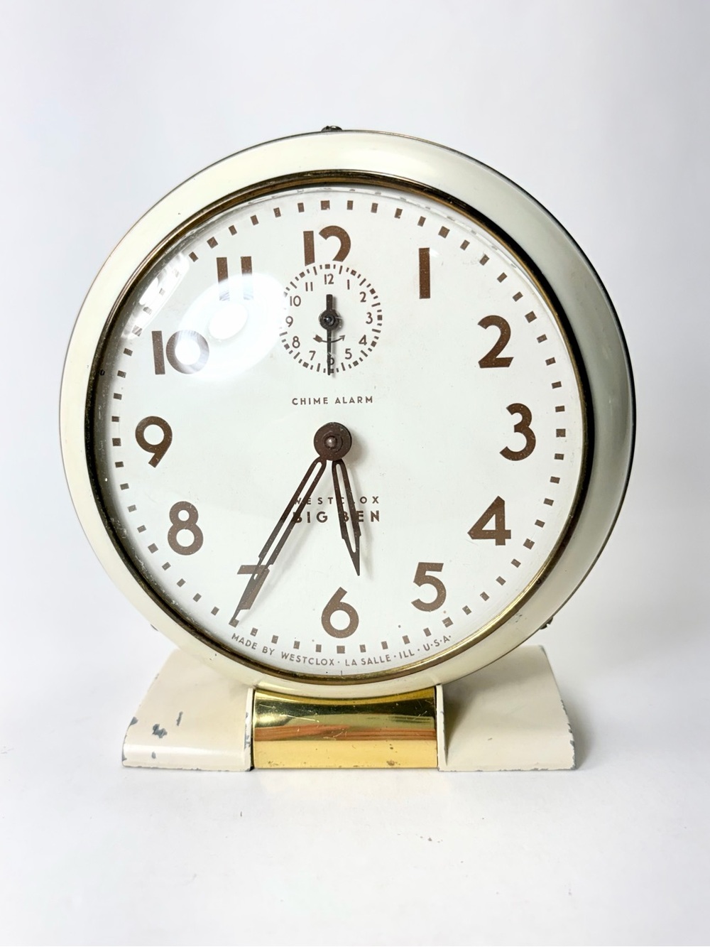 Vintage Westclox Big Ben Chime Alarm Clock Style 69-C (Semi working, Decorative)